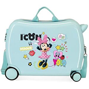 Disney Minnie Happy Helpers Kinder-Koffer Blau 50x38x20 cms Hartschalen ABS Kombinationsschloss 34L 2,3Kgs 4 Räder Handgepäck Disney Minnie Happy Helpers Kinder-Koffer Blau 50x38x20 cms Hartschalen ABS Kombinationsschloss 34L 2,3Kgs 4 Räder Handgepäck