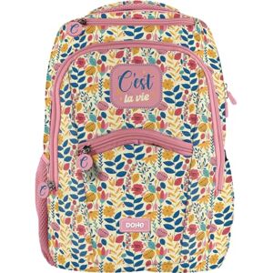 DOHE Ergonomischer Schulrucksack Großes Fassungsvermögen (20L), 6 Fächer, Laptop-/Tablet-Fach, Trolleygurte C'est La Vie DOHE Ergonomischer Schulrucksack Großes Fassungsvermögen (20L), 6 Fächer, Laptop-/Tablet-Fach, Trolleygurte C'est La Vie