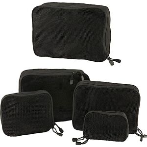 Brandit US Cooper Packing Cubes (black) für Reisen und Outdoor-Abenteuer, 4-teiliges Taschenset für Kleidung, Schuhe und Ausrüstung, platzsparender Gepäck-Organizer für Rucksack und Koffer Brandit US Cooper Packing Cubes (black) für Reisen und Outdoor-Abenteuer, 4-teiliges Taschenset für Kleidung, Schuhe und Ausrüstung, platzsparender Gepäck-Organizer für Rucksack und Koffer