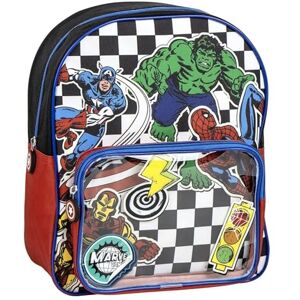 CERDÁ LIFE'S LITTLE MOMENTS Marvel Avengers Schulrucksack mit durchsichtiger Tasche und Superhelden-Design – robuster Avengers-Kinderrucksack für Jungen und Mädchen CERDÁ LIFE'S LITTLE MOMENTS Marvel Avengers Schulrucksack mit durchsichtiger Tasche und Superhelden-Design – robuster Avengers-Kinderrucksack für Jungen und Mädchen