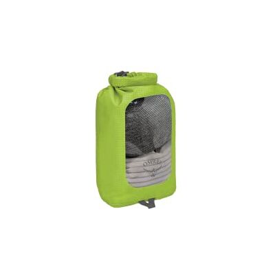 Osprey Dry Sack 6 with Window Limon Green O/S Osprey Dry Sack 6 with Window Limon Green O/S