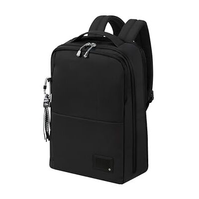 Samsonite Wander Last Damen Laptop-Rucksack 14.1" (37.5 cm) Business & Schulrucksack mit Flaschenhalter, Ergonomisch, Wasserabweisend 14L Schwarz (Black) Samsonite Wander Last Damen Laptop-Rucksack 14.1" (37.5 cm) Business & Schulrucksack mit Flaschenhalter, Ergonomisch, Wasserabweisend 14L Schwarz (Black)