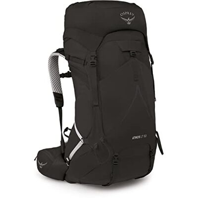 Osprey Atmos Herren Rucksack, 53L, Black, L/XL Osprey Atmos Herren Rucksack, 53L, Black, L/XL