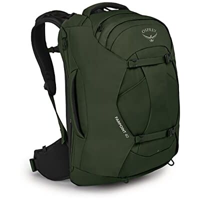 Osprey Farpoint Herren Reiserucksack, 40L, Gopher Green, O/S Osprey Farpoint Herren Reiserucksack, 40L, Gopher Green, O/S