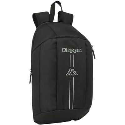 safta KAPPA Dark Mini-Rucksack für den täglichen Gebrauch, ideal für Kinder verschiedener Altersgruppen, bequem und vielseitig, Qualität und Widerstandsfähigkeit, 22 x 10 x 39 cm, Schwarz, M, Casual safta KAPPA Dark Mini-Rucksack für den täglichen Gebrauch, ideal für Kinder verschiedener Altersgruppen, bequem und vielseitig, Qualität und Widerstandsfähigkeit, 22 x 10 x 39 cm, Schwarz, M, Casual