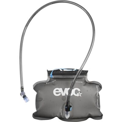 EVOC HIP Pack Hydration Bladder 1,5 Trinkblase, Carbon Grey Trinkblase, auslaufsicherer Trinkbeutel, flexibler Trinkschlauch, SLIDE SEAL, BPA & PVC frei, Volumen: 1, 5 l EVOC HIP Pack Hydration Bladder 1,5 Trinkblase, Carbon Grey Trinkblase, auslaufsicherer Trinkbeutel, flexibler Trinkschlauch, SLIDE SEAL, BPA & PVC frei, Volumen: 1, 5 l