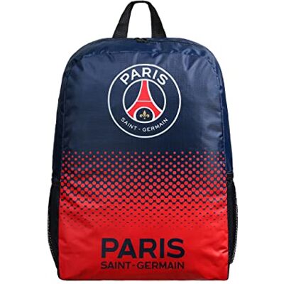 FOCO Offizielles Lizenzprodukt Paris Saint-Germain FC Fade-Fußball-Rucksack FOCO Offizielles Lizenzprodukt Paris Saint-Germain FC Fade-Fußball-Rucksack