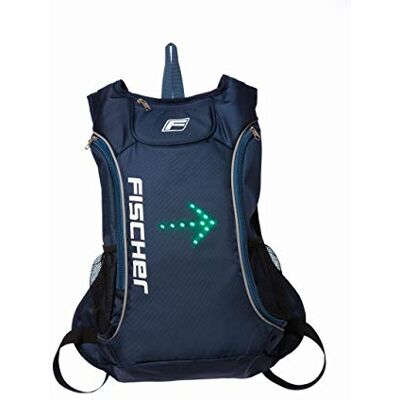 Fischer 50397 Rucksack mit Blinkfunktion E-Scooter LED Blinker Sicherheit Sichtbarkeit bis zu 15 Stunden nutzbar 16 Liter Fischer 50397 Rucksack mit Blinkfunktion E-Scooter LED Blinker Sicherheit Sichtbarkeit bis zu 15 Stunden nutzbar 16 Liter