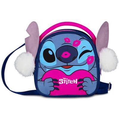 Seven Lilo & Stitch All is Bright Rucksack für Mädchen, Ohren und Pompons, verstellbarer und abnehmbarer Schultergurt, Kindergartenrucksack, Mädchen, offizielles Produkt, Geschenkidee Seven Lilo & Stitch All is Bright Rucksack für Mädchen, Ohren und Pompons, verstellbarer und abnehmbarer Schultergurt, Kindergartenrucksack, Mädchen, offizielles Produkt, Geschenkidee