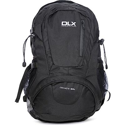 Trespass DEIMOS 28 Litre Unisex DLX Rucksack BLACK X EACH Trespass DEIMOS 28 Litre Unisex DLX Rucksack BLACK X EACH