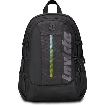 Invicta Act Plus Led Schulranzen, Tagesrucksack mit Laptopfach, Trinkflaschenfach, Organisationsfach, Brust- und Beckengurt, Kompressionsriemen, Schule, Sport, Freizeit schwarz Mädchen Jungen Invicta Act Plus Led Schulranzen, Tagesrucksack mit Laptopfach, Trinkflaschenfach, Organisationsfach, Brust- und Beckengurt, Kompressionsriemen, Schule, Sport, Freizeit schwarz Mädchen Jungen