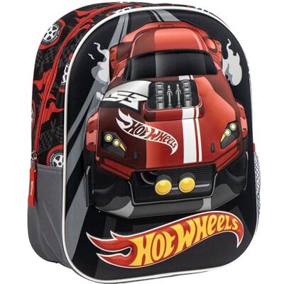 CERDÁ LIFE'S LITTLE MOMENTS Hot Wheels 3D Kinderrucksack, Maße 25,0 x 31,0 x 10,0 cm, Unisex, Kinder, Modell 56 CERDÁ LIFE'S LITTLE MOMENTS Hot Wheels 3D Kinderrucksack, Maße 25,0 x 31,0 x 10,0 cm, Unisex, Kinder, Modell 56