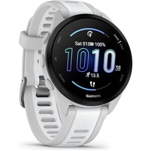 Garmin Forerunner 165 43mm Lauf-Smartwatch, 1,2" AMOLED Touchscreen, bis zu 11 Tage Akkulaufzeit, 25+ Sport-Apps, Trainingsempfehlungen, Gesundheitsdaten, smarten Funktionen Garmin Forerunner 165 43mm Lauf-Smartwatch, 1,2" AMOLED Touchscreen, bis zu 11 Tage Akkulaufzeit, 25+ Sport-Apps, Trainingsempfehlungen, Gesundheitsdaten, smarten Funktionen