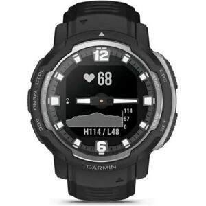 Garmin Instinct Crossover Robuste Hybrid GPS-Smartwatch mit analoger Präzisionszeitmessung, über 40 Sport-Apps, Benachrichtigungen Pay Garmin Instinct Crossover Robuste Hybrid GPS-Smartwatch mit analoger Präzisionszeitmessung, über 40 Sport-Apps, Benachrichtigungen Pay