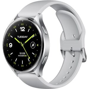 XIAOMI Watch 2 Smartwatch, 1,43" AMOLED Display mit Always-On-Funktion, Schlaf-, Puls- und Sport-Tracking, Wear OS by Google, Silber XIAOMI Watch 2 Smartwatch, 1,43" AMOLED Display mit Always-On-Funktion, Schlaf-, Puls- und Sport-Tracking, Wear OS by Google, Silber