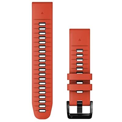 Garmin Quickfit-Armband 22mm, passend für ausgewählte Modelle der fenix-, epix-, Instinct-, Forerunner-, Approach-, Descent-, D2-,Quatix- und Marq-Serien, Original Zubehör Garmin Quickfit-Armband 22mm, passend für ausgewählte Modelle der fenix-, epix-, Instinct-, Forerunner-, Approach-, Descent-, D2-,Quatix- und Marq-Serien, Original Zubehör