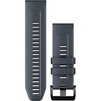 Garmin Quickfit-Armband 26mm, passend für ausgewählte Modelle der fenix-, epix-, Instinct-, Forerunner-, Approach-, Descent-, D2-, Quatix- und Enduro-Serien, Original Zubehör Garmin Quickfit-Armband 26mm, passend für ausgewählte Modelle der fenix-, epix-, Instinct-, Forerunner-, Approach-, Descent-, D2-, Quatix- und Enduro-Serien, Original Zubehör