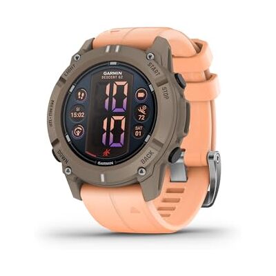 Garmin Descent G2 45mm Smarter Tauchcomputer mit 1,2" AMOLED Farbdisplay, bis zu 10 Tage Akkulaufzeit, versch. Tauchmodi, Tauchbereitschaft, Multi-GNSS, 100+ Sport-Apps, Benachrichtigungen Garmin Descent G2 45mm Smarter Tauchcomputer mit 1,2" AMOLED Farbdisplay, bis zu 10 Tage Akkulaufzeit, versch. Tauchmodi, Tauchbereitschaft, Multi-GNSS, 100+ Sport-Apps, Benachrichtigungen