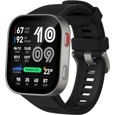 Amazfit Bip Max 50mm Smartwatch, 2.07" AMOLED-Display, 20 Tage Akkulaufzeit, GPS, 4GB Speicher, Offline-Karten, Fitness-Tracker, Hybrid Training, 150+ Sportmodi, HYROX-Modus, 5ATM für Android & iPhone Amazfit Bip Max 50mm Smartwatch, 2.07" AMOLED-Display, 20 Tage Akkulaufzeit, GPS, 4GB Speicher, Offline-Karten, Fitness-Tracker, Hybrid Training, 150+ Sportmodi, HYROX-Modus, 5ATM für Android & iPhone