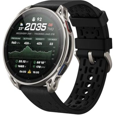 Amazfit Cheetah 2 Ultra 47mm GPS-Smartwatch, 1,5" AMOLED mit Saphirglas, Titangehäuse, 30 Tage Akkulaufzeit, Taschenlampe, 64GB, NFC, Offline-Karten, 5 ATM, 180+ Sportmodi & HYROX für Android & iPhone Amazfit Cheetah 2 Ultra 47mm GPS-Smartwatch, 1,5" AMOLED mit Saphirglas, Titangehäuse, 30 Tage Akkulaufzeit, Taschenlampe, 64GB, NFC, Offline-Karten, 5 ATM, 180+ Sportmodi & HYROX für Android & iPhone