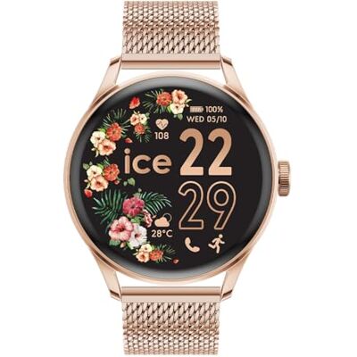 ICE-WATCH – Ice smart 2.0 – Runde Roségold-Smartwatch für Damen mit Metallarmband – 023394 (1,20 Zoll) ICE-WATCH – Ice smart 2.0 – Runde Roségold-Smartwatch für Damen mit Metallarmband – 023394 (1,20 Zoll)