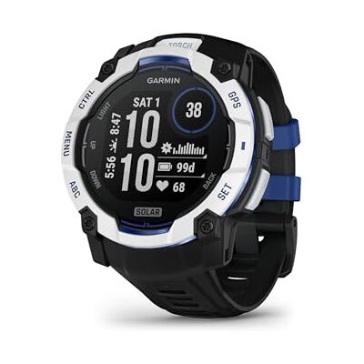 Garmin Instinct 3 50mm SOLAR – GPS-Multisport-Smartwatch, 1,1" Display, bis zu 40 Tage Akkulaufzeit, 80+ Sport-Apps, Navigationsfunktion, smarte Features, LED-Taschenlampe, wasserdicht Garmin Instinct 3 50mm SOLAR – GPS-Multisport-Smartwatch, 1,1" Display, bis zu 40 Tage Akkulaufzeit, 80+ Sport-Apps, Navigationsfunktion, smarte Features, LED-Taschenlampe, wasserdicht