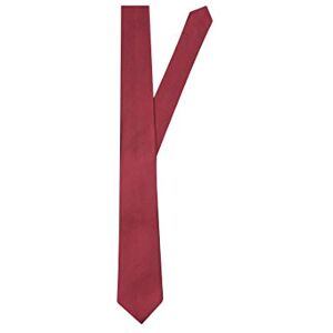 Seidensticker Herren Krawatte, Rot (48 Uni Bordeaux), Einheitsgröße Seidensticker Herren Krawatte, Rot (48 Uni Bordeaux), Einheitsgröße