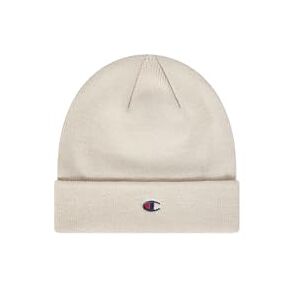 Champion Unisex Lifestyle Caps (806065) Recycled Acrylic Knitted Yarn Embroiedered C-Logo Beanie-Mütze, Weiß (ES057), Einheitsgröße EU Champion Unisex Lifestyle Caps (806065) Recycled Acrylic Knitted Yarn Embroiedered C-Logo Beanie-Mütze, Weiß (ES057), Einheitsgröße EU