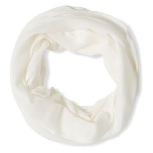 Cecil Loop Schal in Unifarbe aus Viskose vanilla white A Cecil Loop Schal in Unifarbe aus Viskose vanilla white A