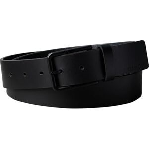 Calvin Herren Gürtel Warmth Buckle Smooth 3,5 cm Eckige Schnalle, Schwarz (Black/Matte Black), 90 cm Calvin Herren Gürtel Warmth Buckle Smooth 3,5 cm Eckige Schnalle, Schwarz (Black/Matte Black), 90 cm