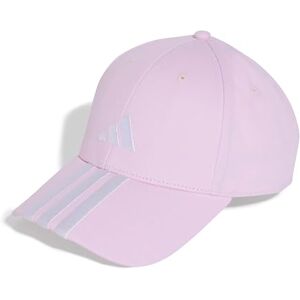 Adidas Unisex Bball 3S New Logo Hat, Clear Pink/White, M-L Adidas Unisex Bball 3S New Logo Hat, Clear Pink/White, M-L