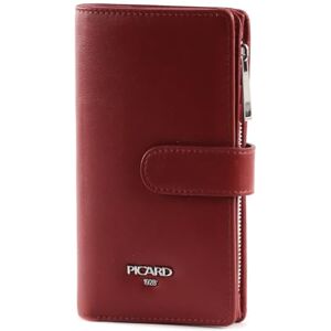 Picard Geldbörse Bingo 7930 für Damen aus Rindsleder in der Farbe Rot, 16 x 9 x 3 cm, 7930342087 Picard Geldbörse Bingo 7930 für Damen aus Rindsleder in der Farbe Rot, 16 x 9 x 3 cm, 7930342087
