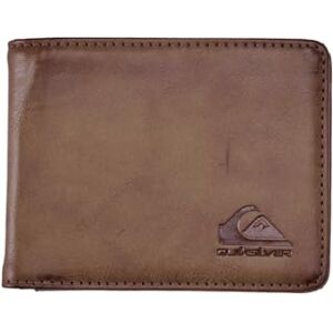 Quiksilver Slim Rays Zweifach faltbares Portemonnaie für Männer Braun Quiksilver Slim Rays Zweifach faltbares Portemonnaie für Männer Braun