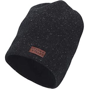 Sterntaler Baby Jungen Slouch-Beanie Melange Mütze Kinderbeanie Gefüttert Mit Baumwoll Fleece Schwarz, 51 Sterntaler Baby Jungen Slouch-Beanie Melange Mütze Kinderbeanie Gefüttert Mit Baumwoll Fleece Schwarz, 51