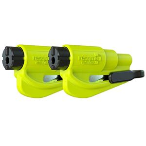 resqme GBO-RQMTWIN-YELLOWFLUO Rettungswerkzeug als Schlüsselanhänger, Gelb, Set resqme GBO-RQMTWIN-YELLOWFLUO Rettungswerkzeug als Schlüsselanhänger, Gelb, Set