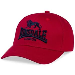 Lonsdale Kappe Salford one Size, Dark Red/Dark Navy Lonsdale Kappe Salford one Size, Dark Red/Dark Navy