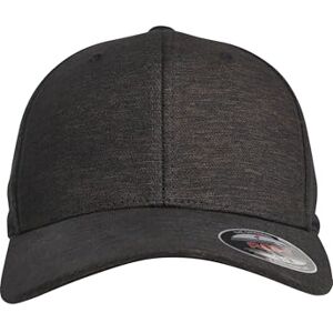 Flexfit Kappe Natural Melange, black, S/M, 6277M Flexfit Kappe Natural Melange, black, S/M, 6277M