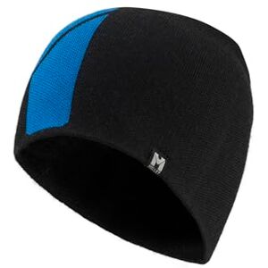 MILLET Logo Beanie Unisex Mütze aus Merinowolle Wandern, Trekking, Lifestyle, Blau (neues Logo), Einheitsgröße MILLET Logo Beanie Unisex Mütze aus Merinowolle Wandern, Trekking, Lifestyle, Blau (neues Logo), Einheitsgröße