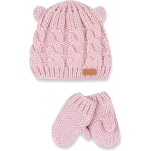 Chicco , Set mit Mütze und Handschuhen aus Baumwollstrick, Winteraccessoires für Neugeborene und Babys, Designed in Italy Chicco , Set mit Mütze und Handschuhen aus Baumwollstrick, Winteraccessoires für Neugeborene und Babys, Designed in Italy