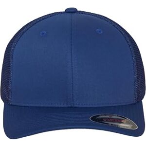 Flexfit Unisex Mesh Trucker Mütze, royal,S/M Flexfit Unisex Mesh Trucker Mütze, royal,S/M