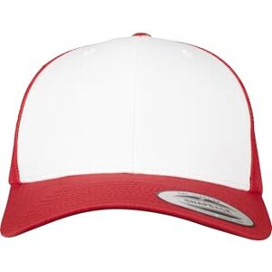 Flexfit Unisex, Kappe, Red/Wht, Einheitsgröße Flexfit Unisex, Kappe, Red/Wht, Einheitsgröße