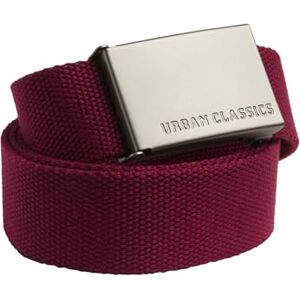 Urban Classics Canvas Belt – Unisex Gürtel aus robustem Polyester mit Metallkoppelschnalle, individuell kürzbar & verstellbar, ideal für Jeans, Cargo & Streetwear Looks Urban Classics Canvas Belt – Unisex Gürtel aus robustem Polyester mit Metallkoppelschnalle, individuell kürzbar & verstellbar, ideal für Jeans, Cargo & Streetwear Looks