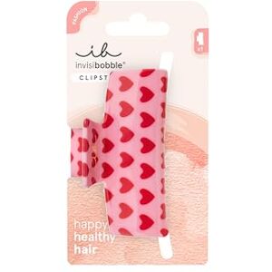 invisibobble CLIPSTAR M Love is in the Hair (1 Stück) – Haarspange mit Herz-Design für Damen, Kinder & Mädchen – Mittlere Größe für dünnes Haar – Haarspangen Set für romantische & verspielte Styles invisibobble CLIPSTAR M Love is in the Hair (1 Stück) – Haarspange mit Herz-Design für Damen, Kinder & Mädchen – Mittlere Größe für dünnes Haar – Haarspangen Set für romantische & verspielte Styles