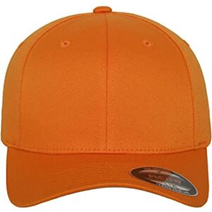 Flexfit Mütze Blanko Baseball Cap Classic Orange Bitte Grösse wählen, orange, S/M Flexfit Mütze Blanko Baseball Cap Classic Orange Bitte Grösse wählen, orange, S/M