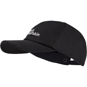 Jack Wolfskin Unisex Cap Baseballkappe, Schwarz, Einheitsgröße EU Jack Wolfskin Unisex Cap Baseballkappe, Schwarz, Einheitsgröße EU