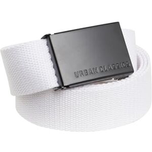 Urban Classics Canvas Belt – Unisex Gürtel aus robustem Polyester mit Metallkoppelschnalle, individuell kürzbar & verstellbar, ideal für Jeans, Cargo & Streetwear Looks Urban Classics Canvas Belt – Unisex Gürtel aus robustem Polyester mit Metallkoppelschnalle, individuell kürzbar & verstellbar, ideal für Jeans, Cargo & Streetwear Looks