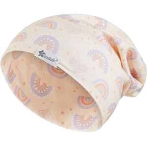 Sterntaler Beanie Regenbogen Baby Mütze aus Flammgarn Jersey mit Allover Regenbogen Mädchen UV-Schutz 50+ Beanie Mütze varibel tragbar Baby und Kinder Übergangsmütze, zartrosa, Größe 51 Sterntaler Beanie Regenbogen Baby Mütze aus Flammgarn Jersey mit Allover Regenbogen Mädchen UV-Schutz 50+ Beanie Mütze varibel tragbar Baby und Kinder Übergangsmütze, zartrosa, Größe 51