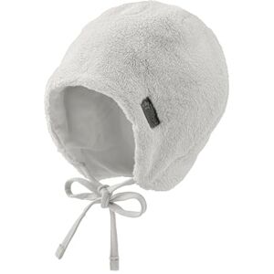 Sterntaler Mütze aus Teddyflausch Unisex Babymütze mit angeschnittenen Ohrenklappen und Bindeband warme Beanie, gefüttert mit Baumwollfleece Erstlingsmütze Ecru, 35 Sterntaler Mütze aus Teddyflausch Unisex Babymütze mit angeschnittenen Ohrenklappen und Bindeband warme Beanie, gefüttert mit Baumwollfleece Erstlingsmütze Ecru, 35