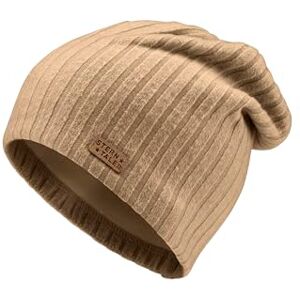 Sterntaler Beanie gerippt Unisex Baby und Kinder Übergangsmütze gefüttert mit wärmendem Baumwollfleece rost, 51 Sterntaler Beanie gerippt Unisex Baby und Kinder Übergangsmütze gefüttert mit wärmendem Baumwollfleece rost, 51