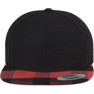 Flexfit Mütze Checked Flanell Peak Snapback, blk/red, One Size, 6089FP-00044-0050 Flexfit Mütze Checked Flanell Peak Snapback, blk/red, One Size, 6089FP-00044-0050